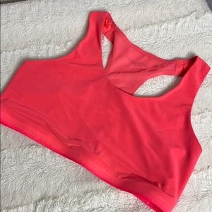 Saucony Neon Pink Large Sports Bra